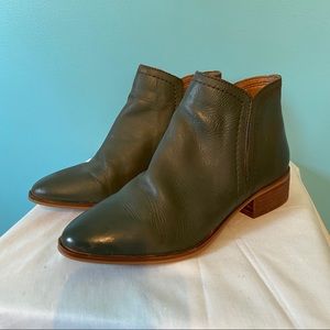 Aldo green booties